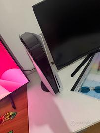 Play 5 + Nintendo Switch 2 + Monitor + accessori