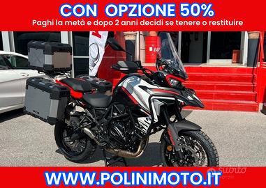 BENELLI TRK 702 X - A TASSO ZERO - con tris Valigi