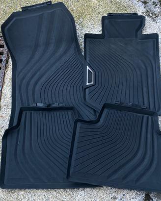 Set 4 tappeti gomma originali bmw serie 3