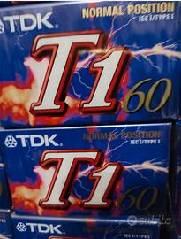 12 Audiocassette TDK T1 60
