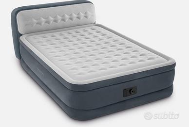 LETTO Materasso Intex 236x152x86Cm con pompa