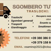 Traslochi e sgombero
