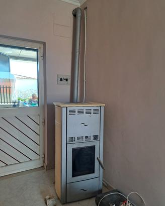 stufa a pellet idro Palazzetti