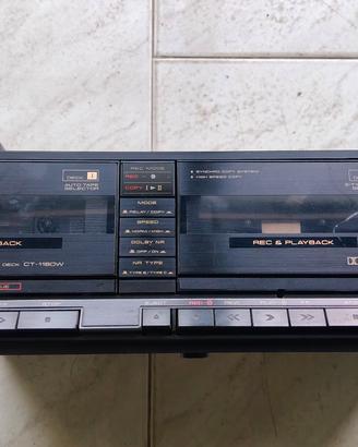 Stereo doppia cassetta Pioneer  mod.ct-1180w