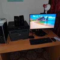 Workstation PC Intel core i5, 3.2 GHz + stampante 