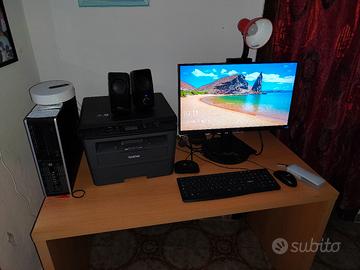 Workstation PC Intel core i5, 3.2 GHz + stampante 