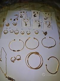 callone anelli bracciali orecchini in acciaio 