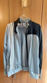 Felpa Adidas con zip da uomo - Taglia M
