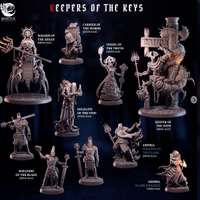 goetia miniatures Keepers of the Keys
