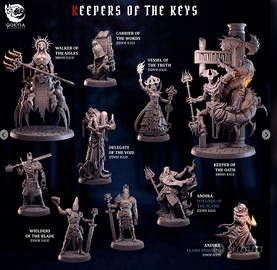 goetia miniatures Keepers of the Keys