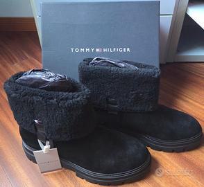 Stivaletti Donna Tommy Hilfiger Faux Fur Suede  41