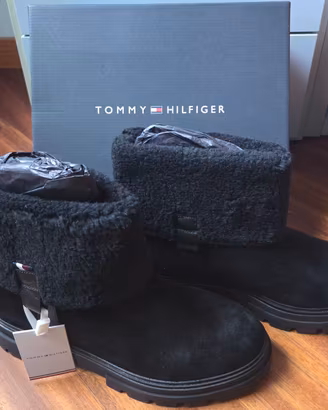 Stivaletti Donna Tommy Hilfiger Faux Fur Suede  41