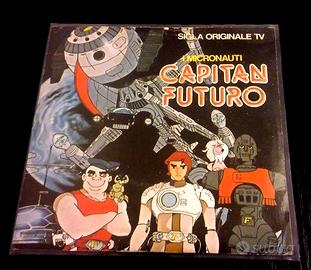 Dischi 45 giri Astro Robot e Capitan Futuro