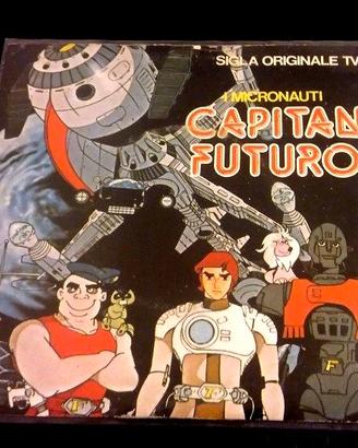 Dischi 45 giri Astro Robot e Capitan Futuro