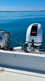 Barca open 5 mt motore nuovo honda 40/70