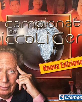 IL CAMPIONATO DEI PICCOLI GENI, gioco di società