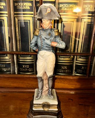 Statuina Bruno Merli Capodimonte Napoleone