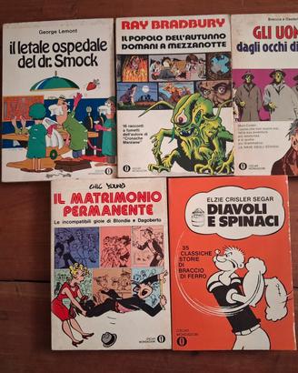 OSCAR MONDADORI. Lotto di 5 1972-1976.