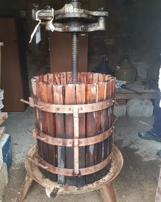 torchio da 60 l, Diraspatrice per uva