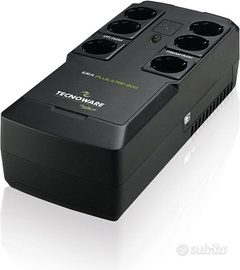 Tecnoware UPS 800VA per PC/Modem, NO Gaming/Consol