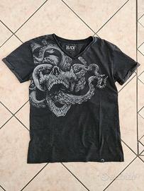BLACK Premium T-shirt Teschi Tentacoli S