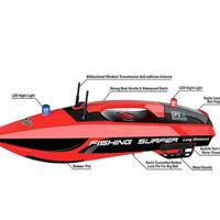 barca telecomandata per pesca in mare