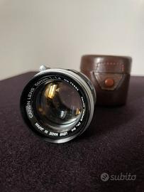 Canon 50mm 1.4 - LTM attacco Leica - Obbiettivo