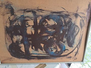 dipinti informali anni 60 70.