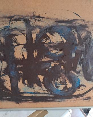 dipinti informali anni 60 70.