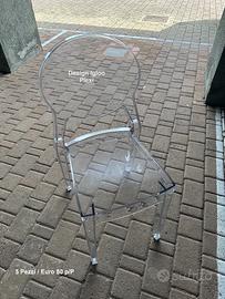 Sedia plexiglas, design Igloo