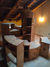 Libreria fatta a mano