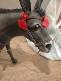 asino per presepe napoletano 700