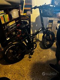 Bicielettrica pieghevole one fat 20”