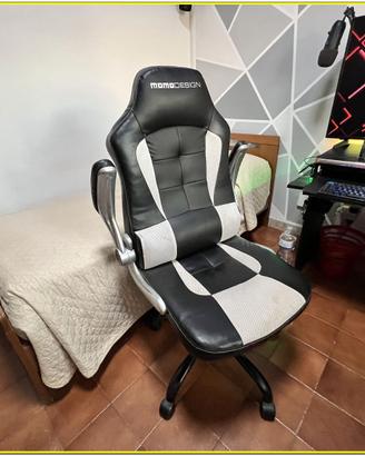 Sedia da Gaming Momo Corse