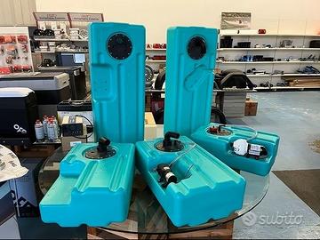 Serbatoi omologati 39, 45, 52, 65 lt con pompa