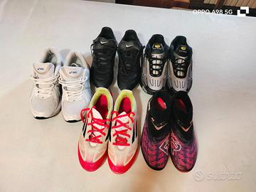 Scarpe calcio e ginnastica 