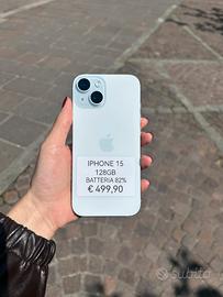 Iphone 15 128 gb 499,99€