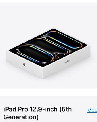 Ipad pro 5 generazione con tastiera e caricabatter