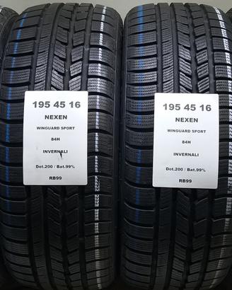 4 GOMME 195 45 16 NEXEN RB99
