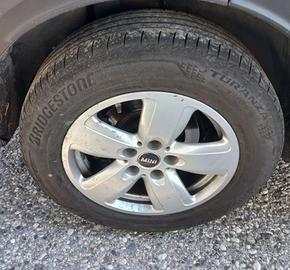 4 Gomme Cerchi in lega da 16 e mini countryman