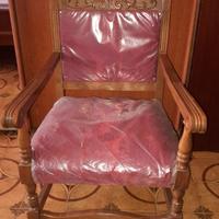 Poltrone in legno da camera