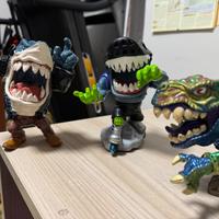 Street sharks lotto 3 personaggi