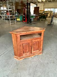 Mobile etnico thailandese angolare in vero legno