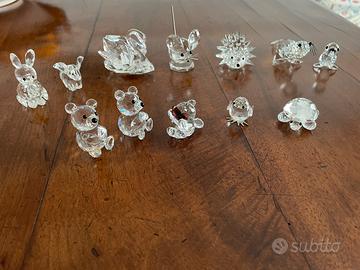 12 animaletti swarovski