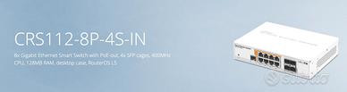 MikroTik CRS112-8P-4S-IN