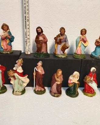 Pastori presepe cartapesta 15 euro al pezzo 