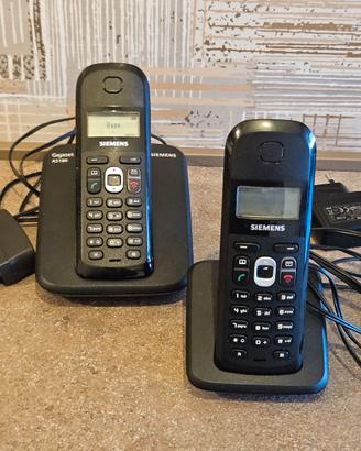 coppia cordeless GIGASET AS180 telefoni fissi