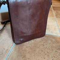 Borsa a tracolla uomo in vero cuoio NUOVO!