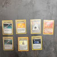 Lotto carte Pokémon vintage ita set base/fossil