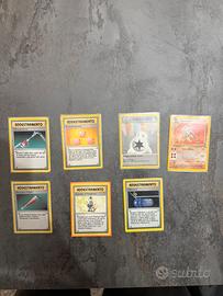 Lotto carte Pokémon vintage ita set base/fossil